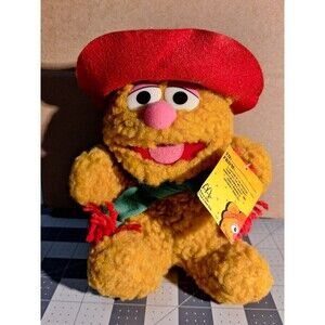 Mcdonalds Baby Fozzie Bear Christmas Plush Stuffed toy 1987
